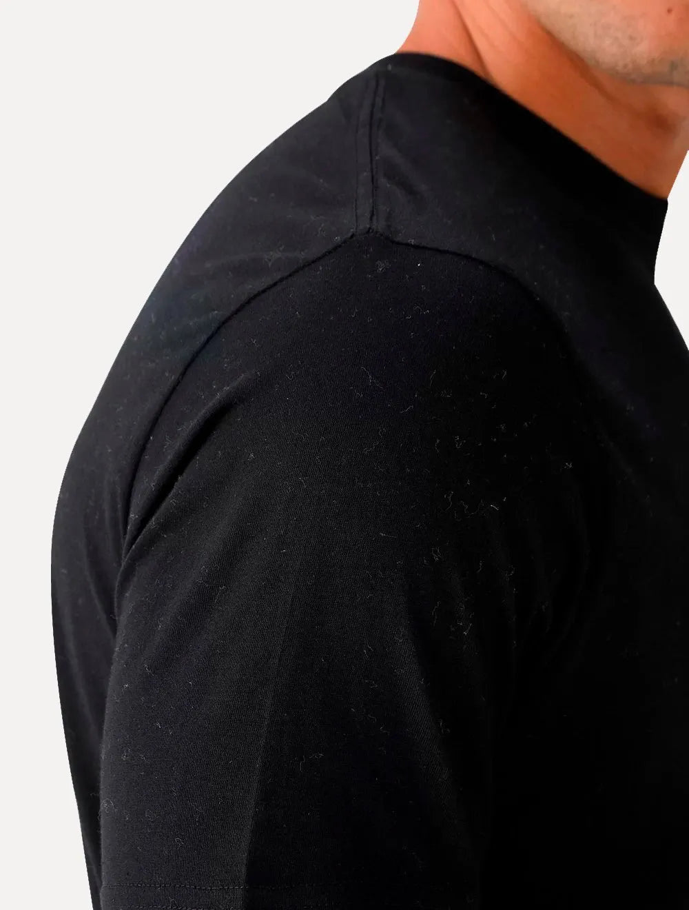 Camiseta Aleatory Masculina Grey Icon Preta