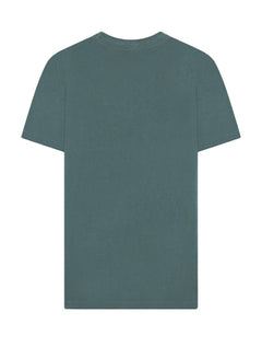 Camiseta Ellus Masculina Washed Easa Branches Classic Verde Escuro