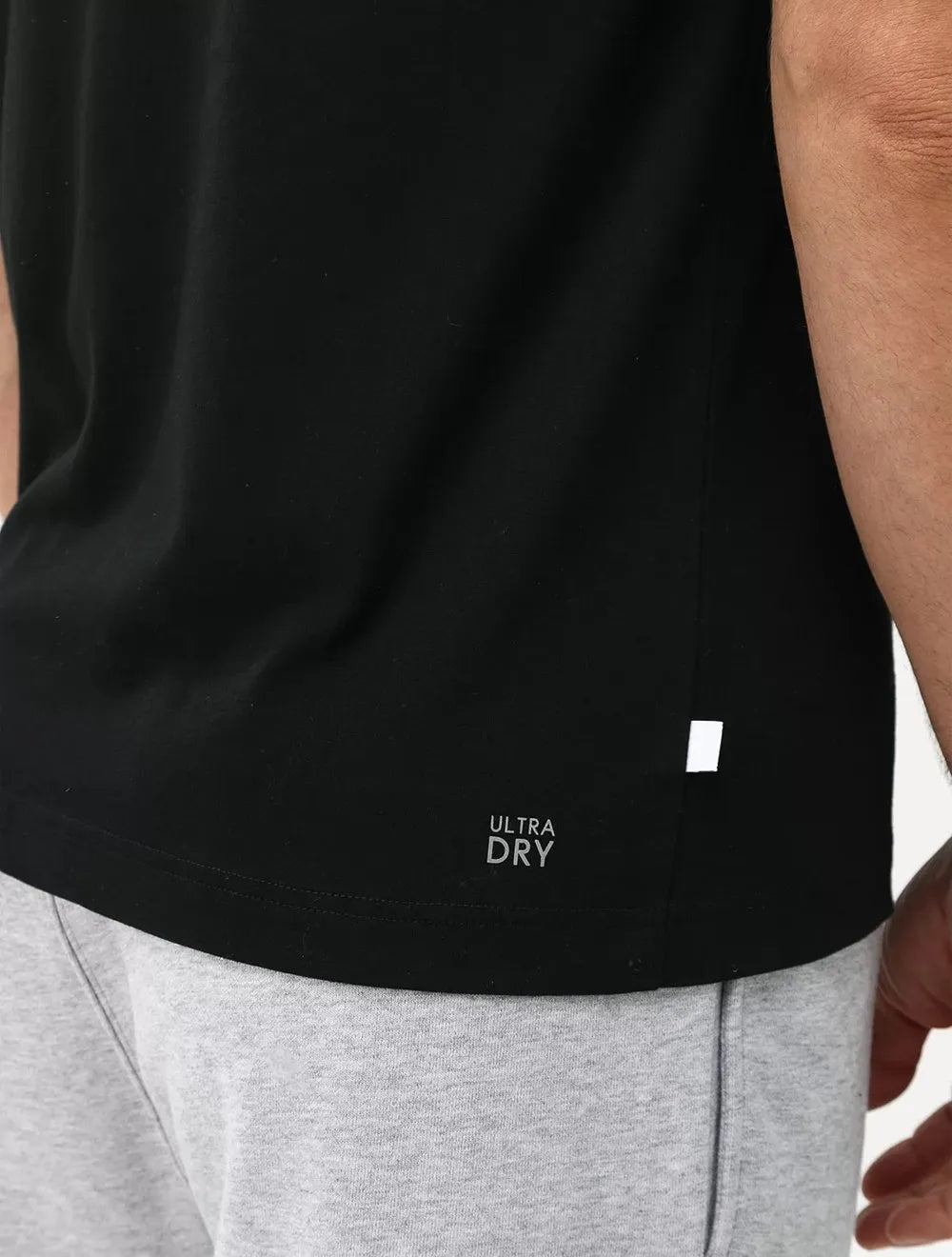 Camiseta Lacoste Masculina Basic Sport Quick Dry Preta