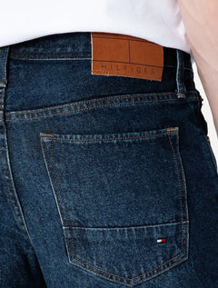 Bermuda Tommy Hilfiger Jeans Masculina Straight Brooklyn Boston Azul