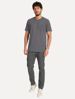 Camiseta Aramis Masculina Eco Lisa Azul Marinho Mescla