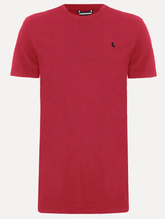 Camiseta Reserva Masculina Basic Navy Woodpecker Vermelha