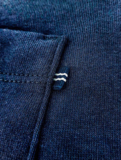 Bermuda Nautica Masculina Moletom Light Sail Boat Azul Marinho