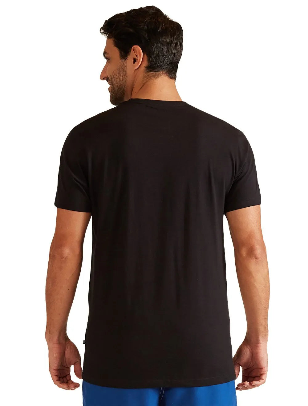 Camiseta Nautica Masculina Sailing Since 1983 Silk Preta