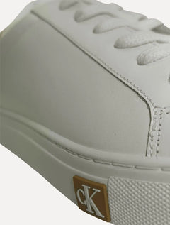 Tênis Calvin Klein Jeans Masculino Couro Project Queima Branco