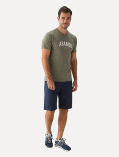 Bermuda Aramis Masculina Chino Color Essential Azul Marinho
