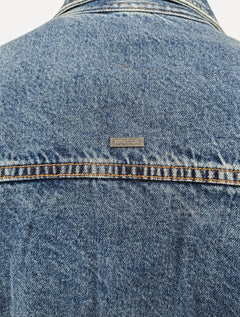 Jaqueta Nautica Masculina Jeans Azul Escuro