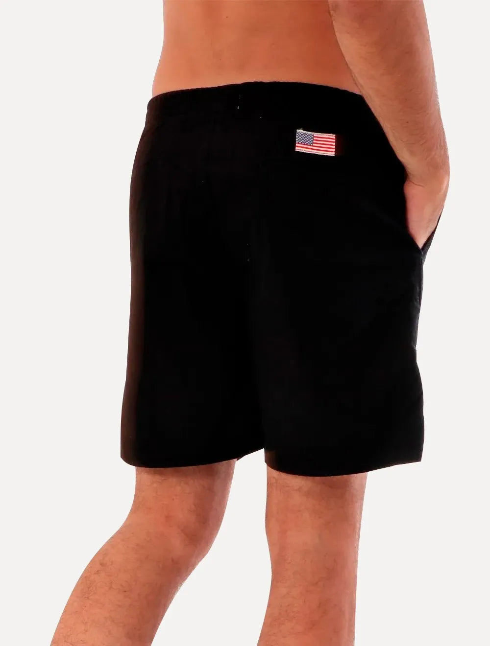 Short Ralph Lauren Masculino Sarja Chino Preto