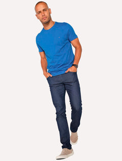 Camiseta Aramis Masculina Basic Lisa Azul Royal