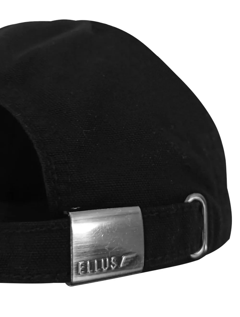 Boné Ellus Masculino Metal Tag Logo Preto