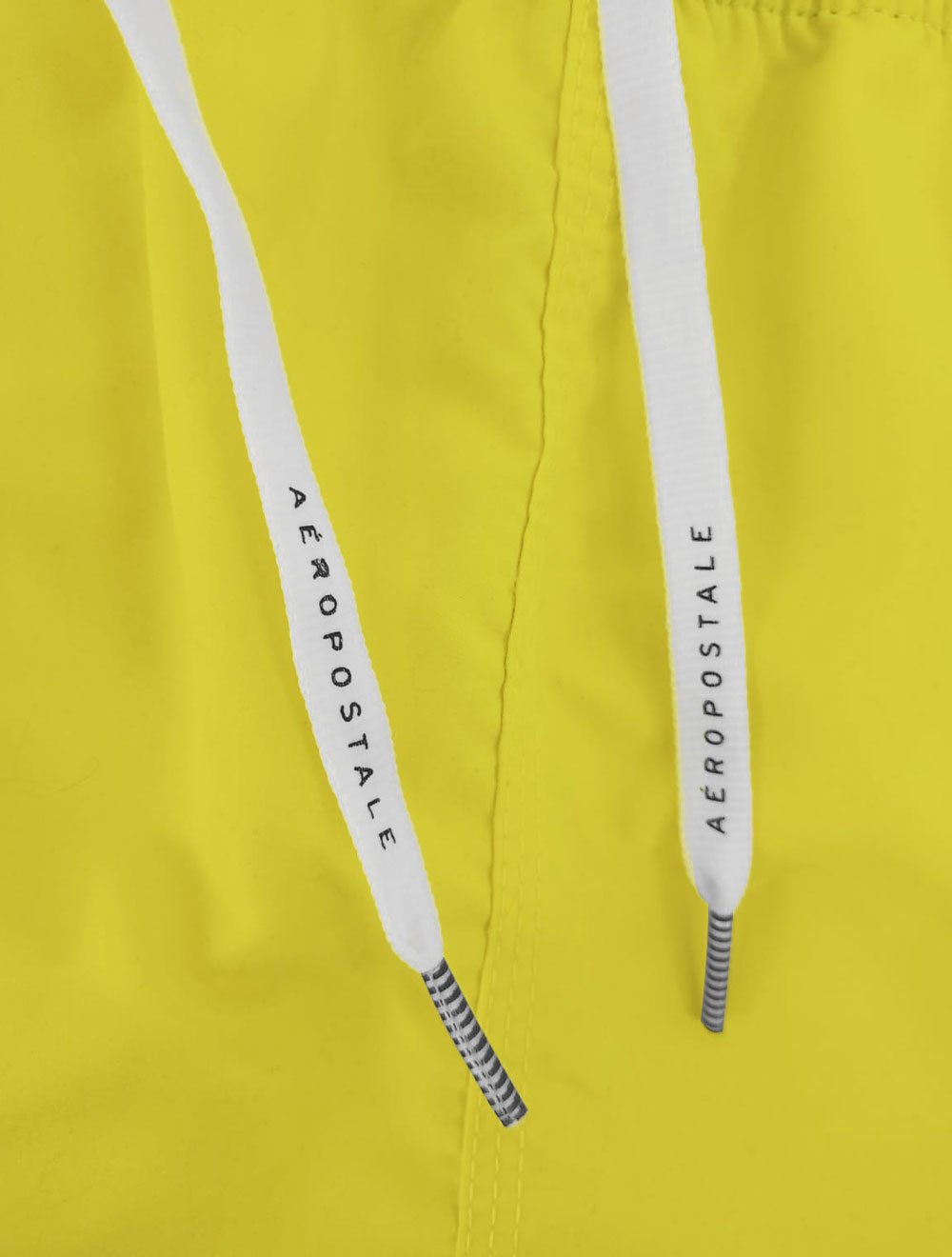 Short Aeropostale Masculino D'Água Swimwear Dark Logo Amarelo Claro