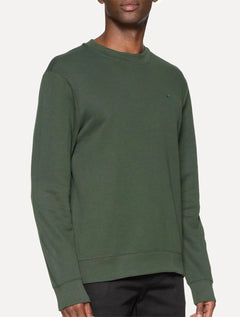 Moletom Ellus Masculino Crewneck Regular Basic Easa Verde