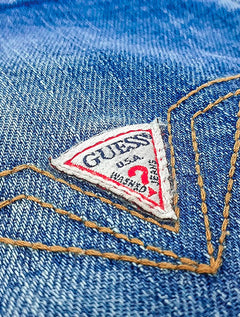 Bermuda Guess Jeans Masculina Cerzido Stone Clara