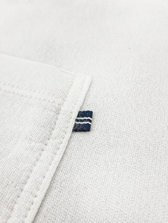 Bermuda Nautica Masculina Moletom Dark Sail Boat Off-White