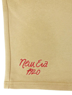 Bermuda New Era Masculina Moletom 1920 Classic Cáqui