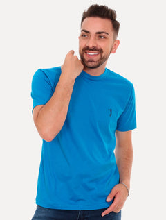 Camiseta Aleatory Masculina River Blue Azul Royal
