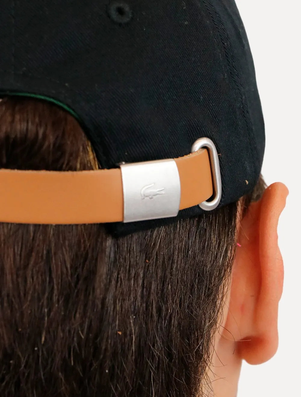 Boné Lacoste Casual Side Logo Preto