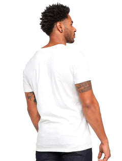 Camiseta Colcci Masculina Icônico Print Branca