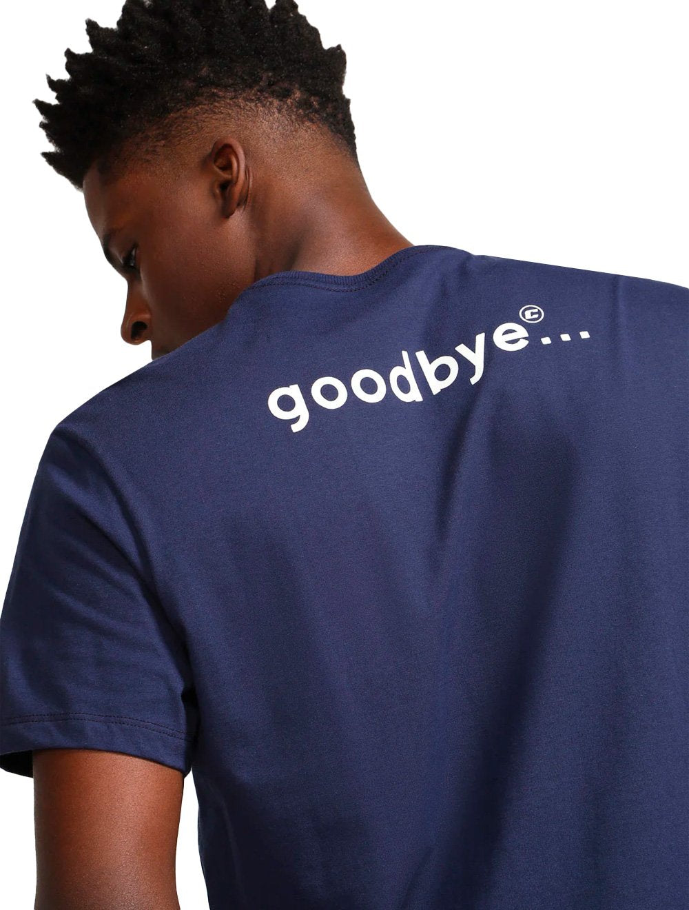 Camiseta Colcci Masculina Regular Hello! Azul Escuro