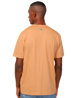 Camiseta Forum Masculina New Box Logo Originality Cáqui