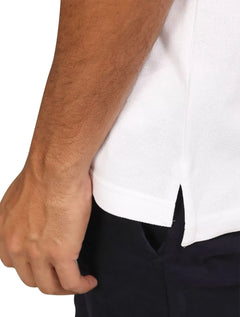 Polo Tommy Hilfiger Masculina Fit Ivy Branca