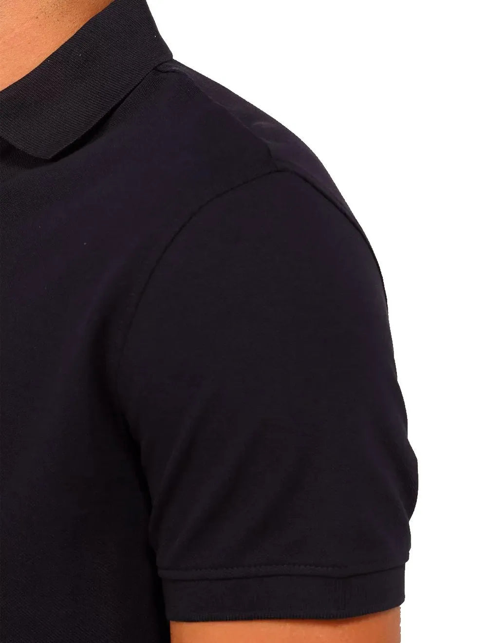 Polo Tommy Hilfiger Masculina Fit Ivy Azul Navy Heather