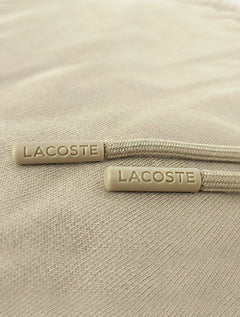 Calça Lacoste Masculina Moletom Sport Cotton Fleece Croco Cáqui