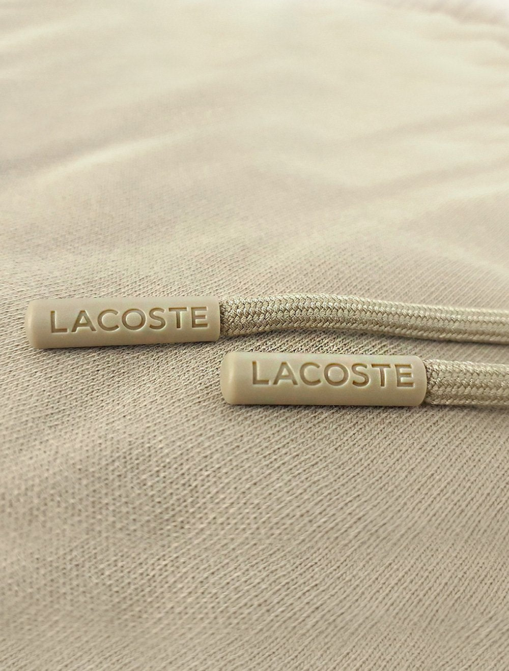 Calça Lacoste Masculina Moletom Sport Cotton Fleece Croco Cáqui