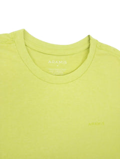 Camiseta Aramis Masculina Tingimento Eco Lisa Verde Lima