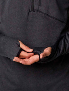 Jaqueta Columbia Masculina Fleece Park View Half Zip Grafite