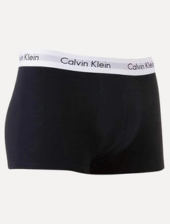 Cuecas Calvin Klein Underwear Plus Trunk Stretch Branca/ Preta/ Mescla Pack 3UN
