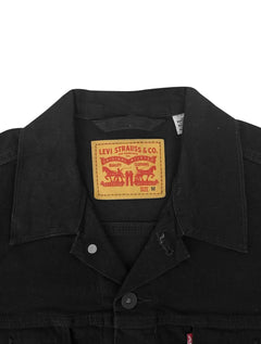Jaqueta Levis Jeans Masculina Trucker Preta