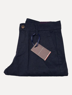 Calça Tommy Hilfiger Masculina de Sarja Brooklyn Azul Marinho