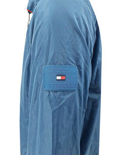 Jaqueta Tommy Hilfiger Masculina Windbreaker Flex Blouson Azul Claro