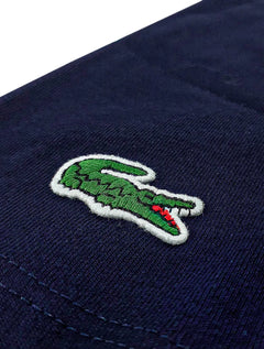 Camiseta Lacoste Masculina Regular Fit Cotton Jersey Azul Marinho