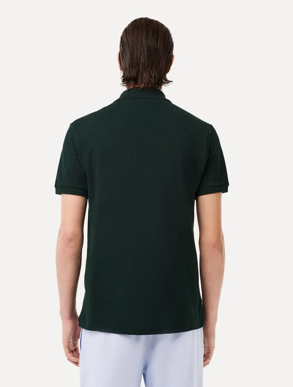 Polo Lacoste Masculina L.12.12 Verde Escuro