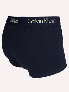 Cueca Calvin Klein Low Rise Trunk Green Azul Marinho C12.01 AZ08 1UN