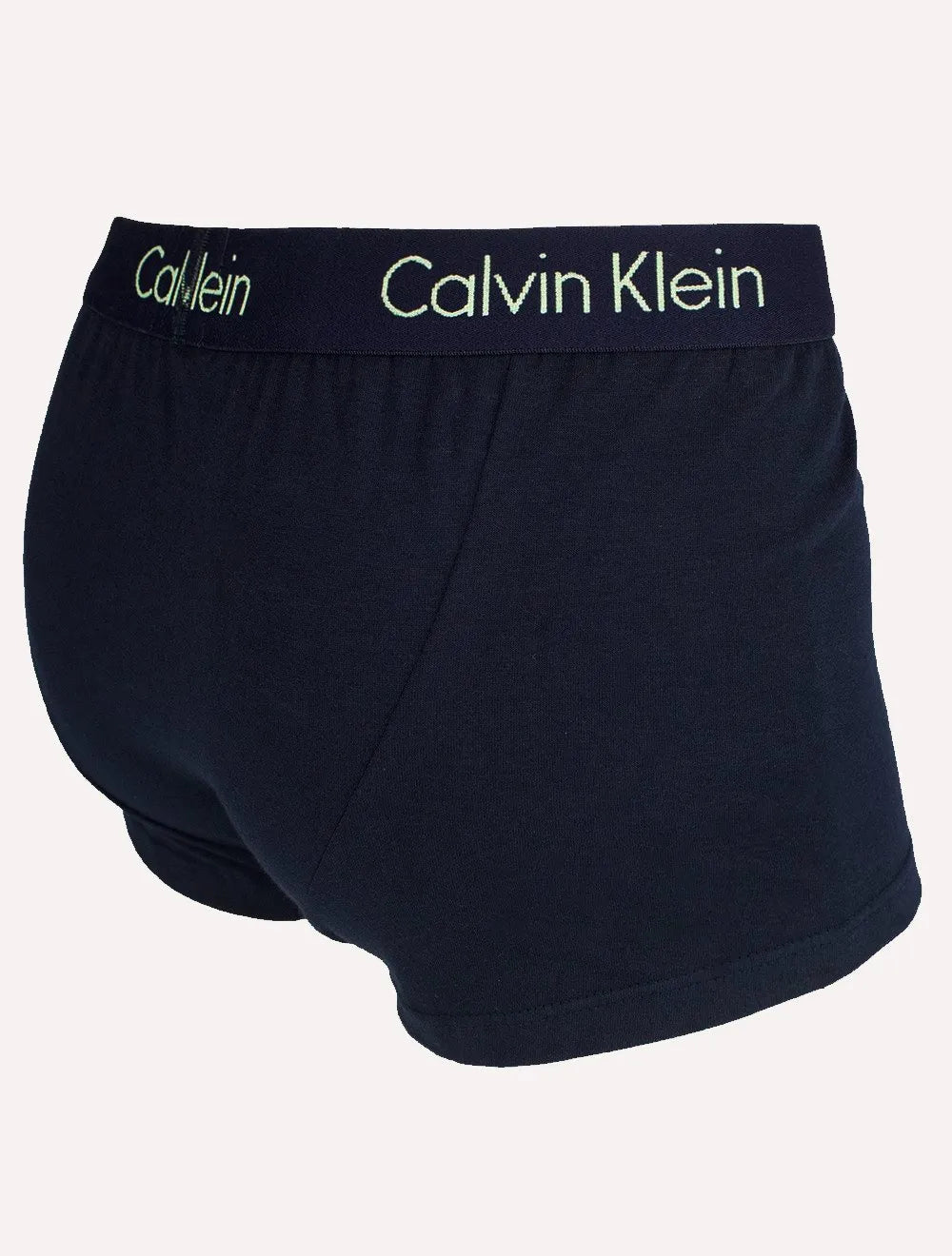 Cueca Calvin Klein Low Rise Trunk Green Azul Marinho C12.01 AZ08 1UN