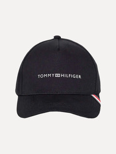 Boné Tommy Hilfiger Uptown Cap Logo Preto