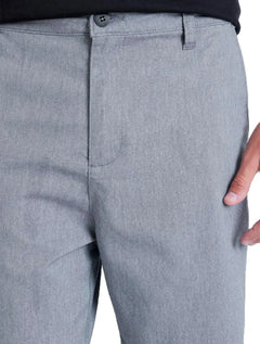 Bermuda Aramis Masculina Chino Maquinetada Cinza