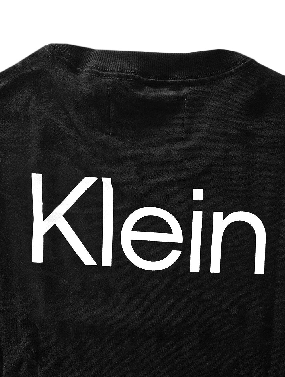Moletom Calvin Klein Jeans Masculino Crewneck CK Logo Outdoor Preto