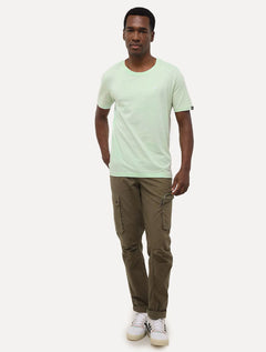 Camiseta New Era Masculina Essentials Tri Verde Claro