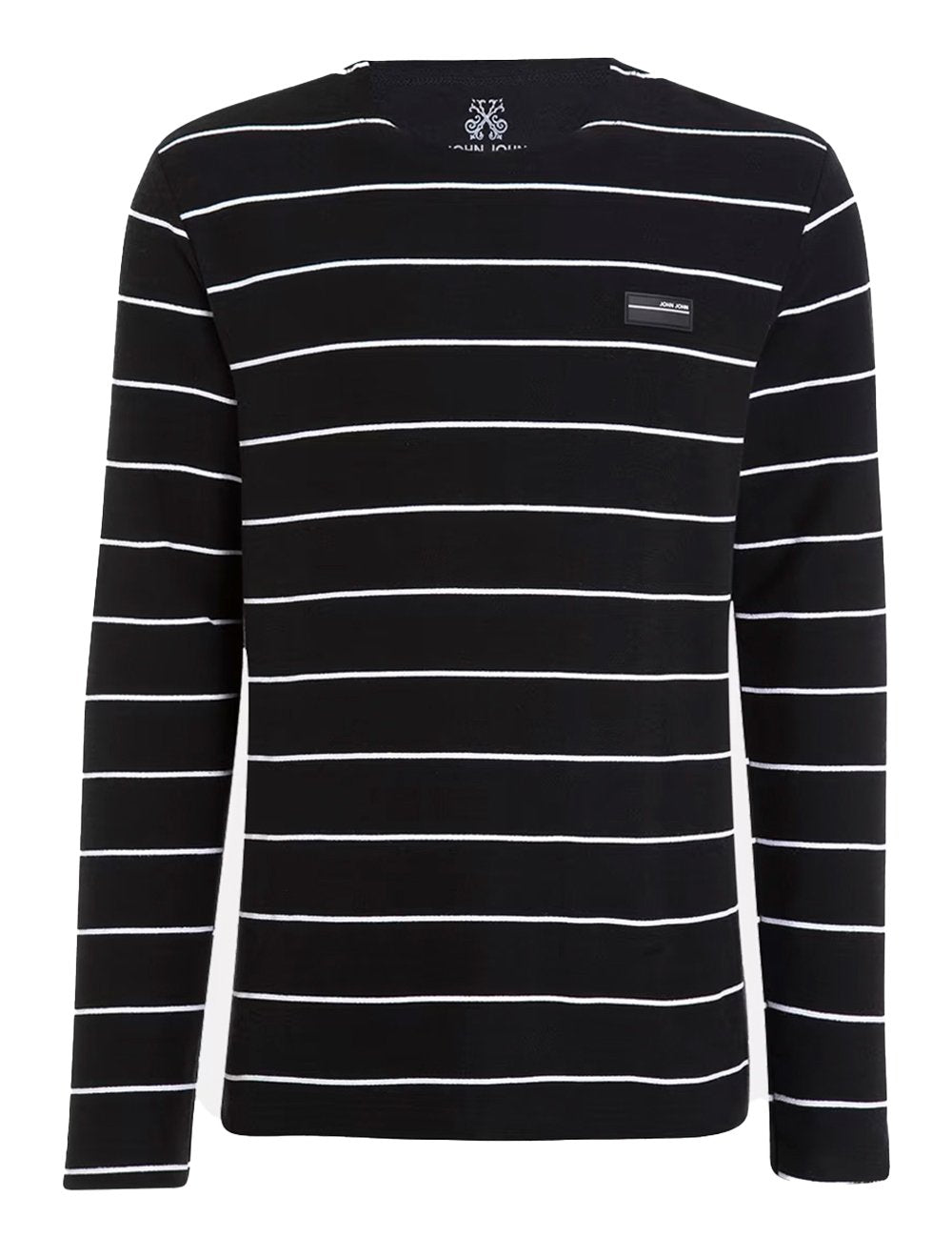 Moletom John John Masculino Stripes Black Preto