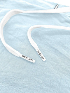 Bermuda Osklen Masculina Beachwear Logo Old Srfng Azul Claro