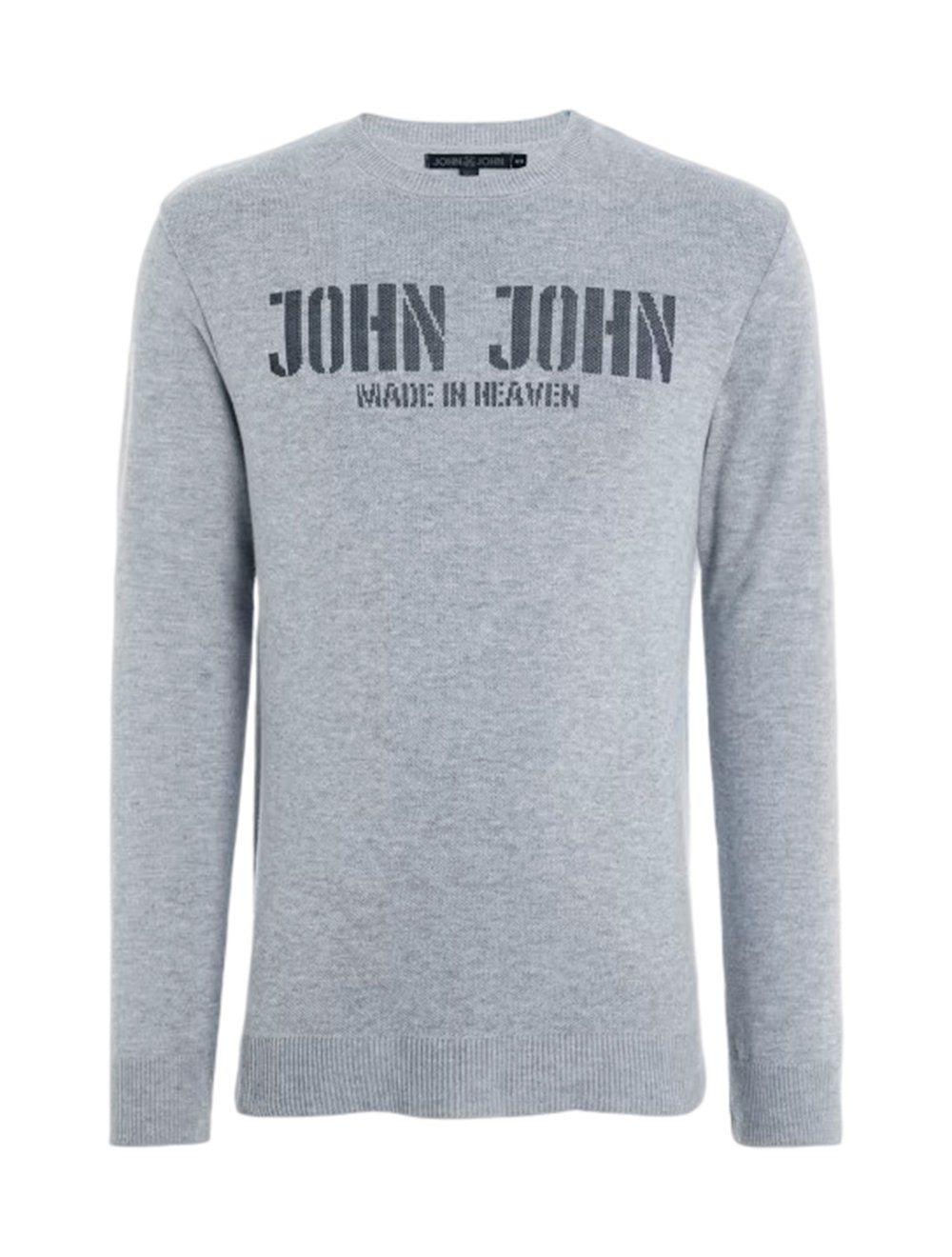 Suéter John John Tricot Regular Made In Heaven Cinza Mescla
