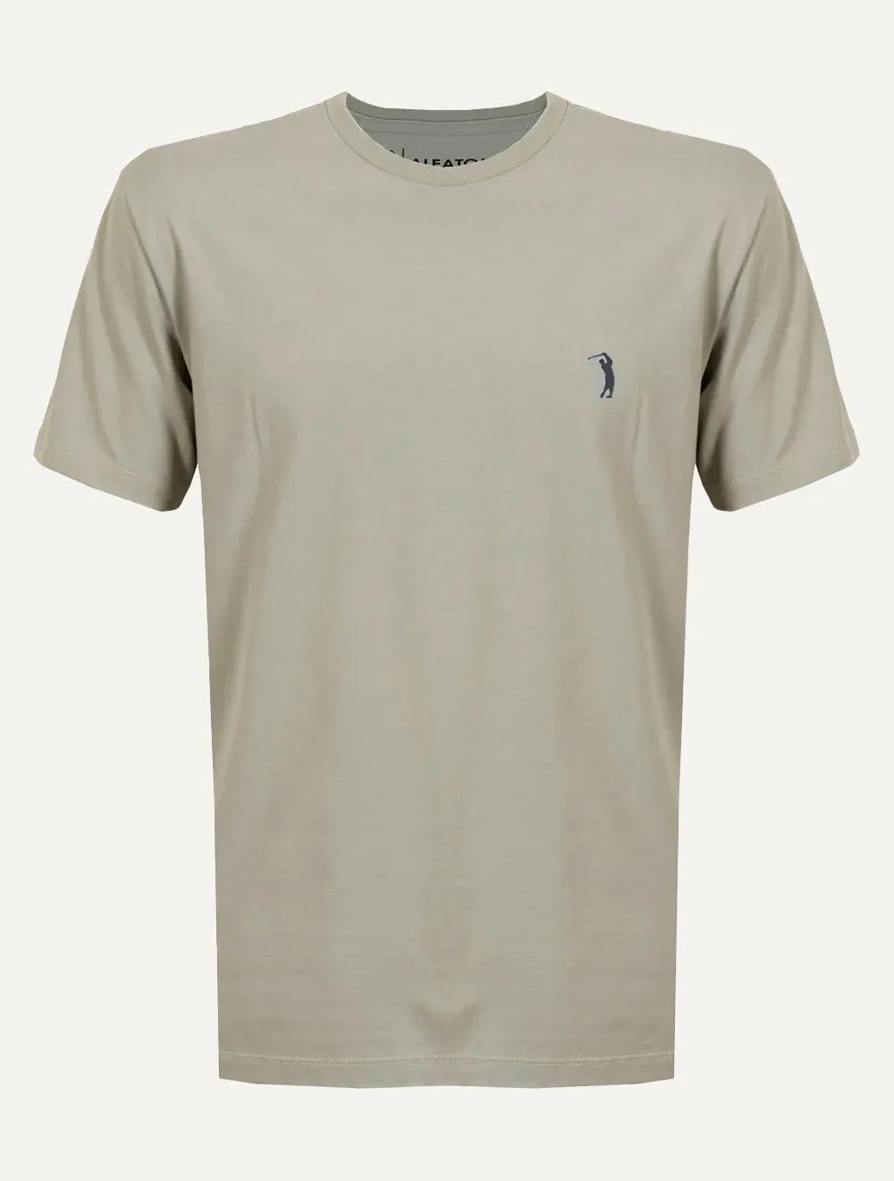 Camiseta Aleatory Masculina Navy Icon Cinza Médio