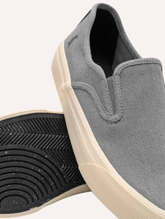 Tênis Reserva Masculino Slip On Mobi Cinza Mescla