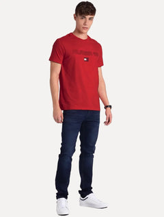 Camiseta Tommy Hilfiger Masculina Essential '85 Vermelha