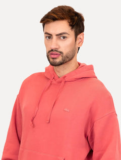 Moletom Lacoste Masculino Loose Fit Hoodie Rosa