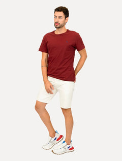 Camiseta Reserva Masculina Basic Navy Woodpecker Bordô
